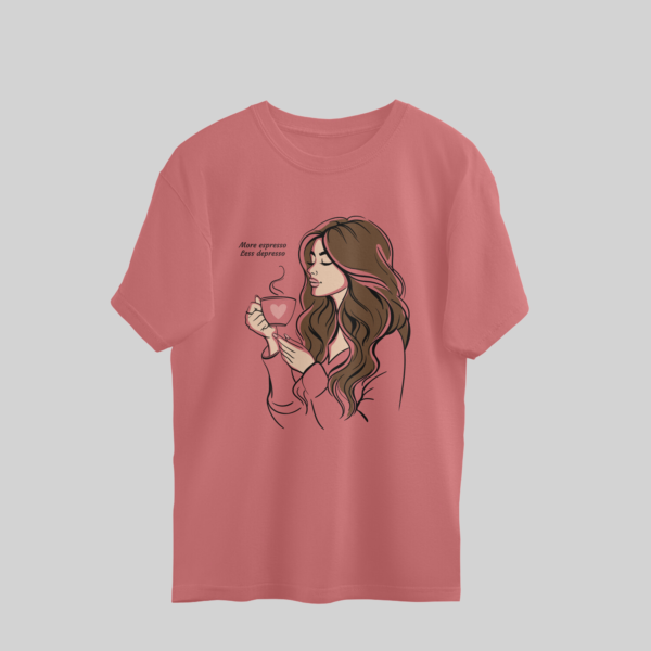 Coffee Girl Oversized T-Shirt