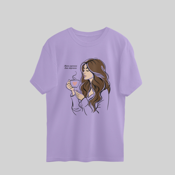 Coffee Girl Oversized T-Shirt