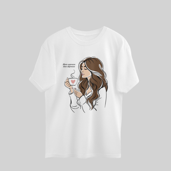 Coffee Girl Oversized T-Shirt