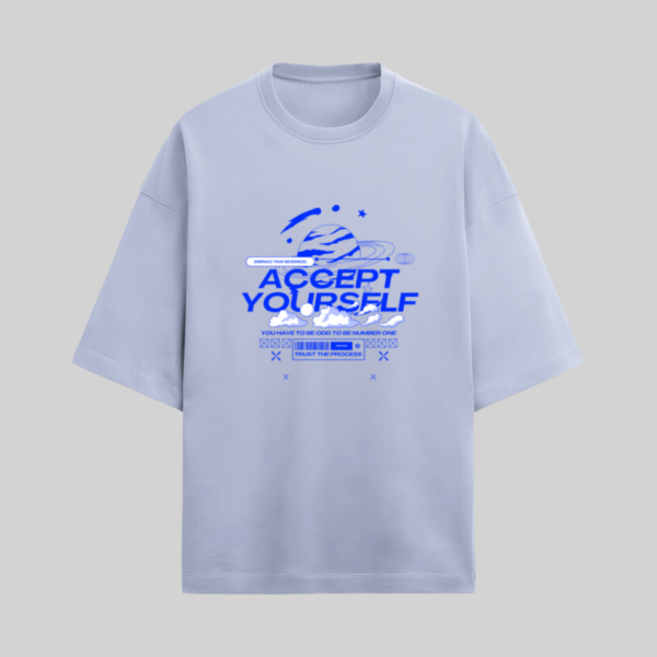 Accept Yourself Terry Oversized T-Shirt