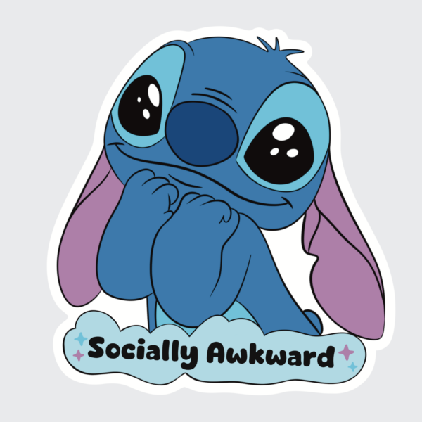 Socially Awkward - Sticker