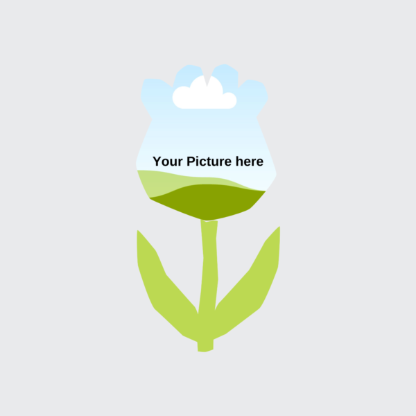 Flower Customizable Sticker - Image 3