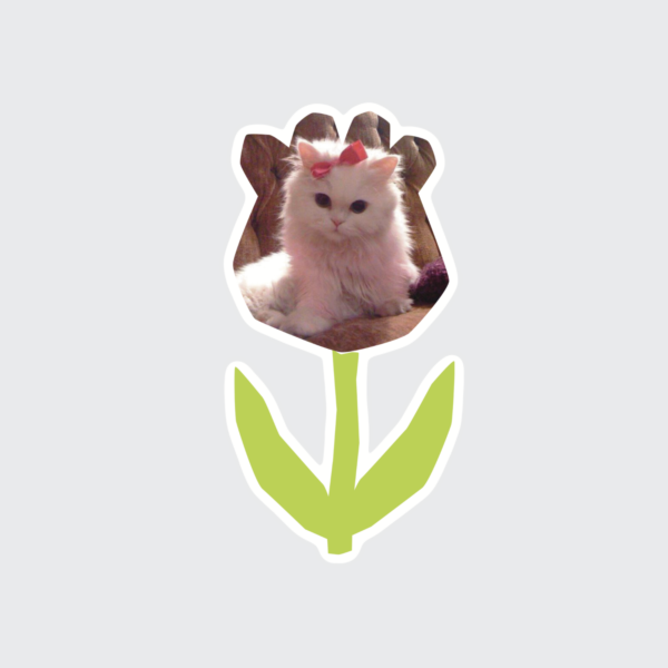 Flower Customizable Sticker