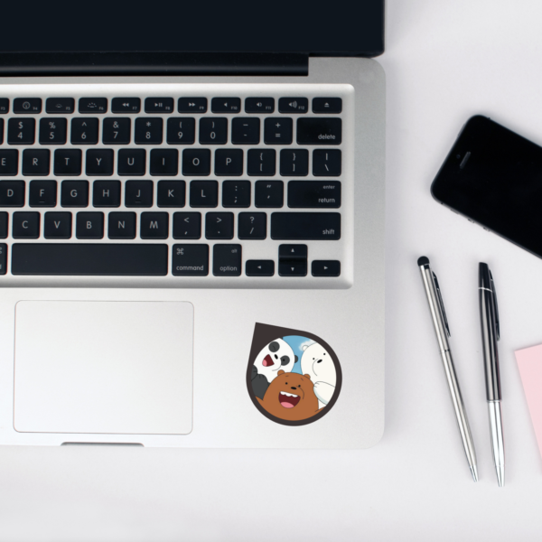 Teardrop Customizable Sticker - Image 2