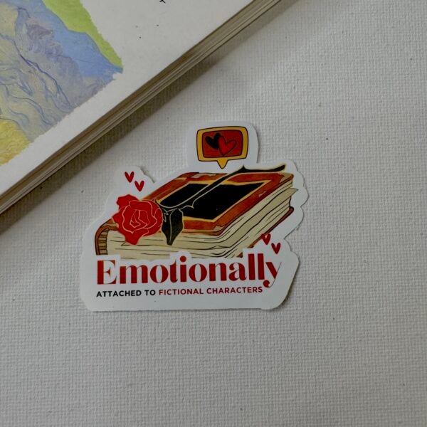 Attached To Fictional Character - Sticker