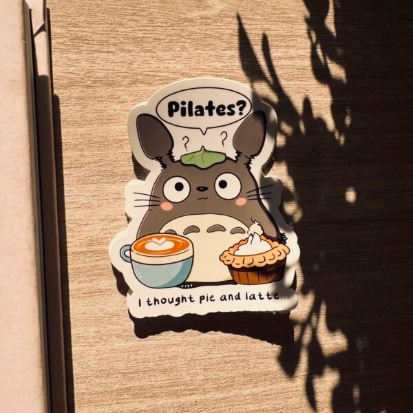 Cute Totoro Humour - Sticker