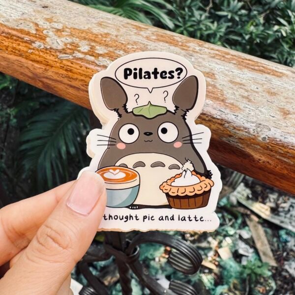 Cute Totoro Humour - Sticker