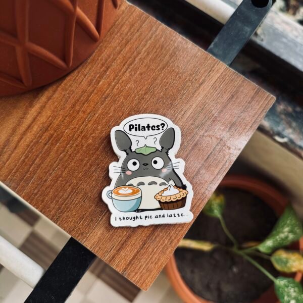 Cute Totoro Humour - Sticker