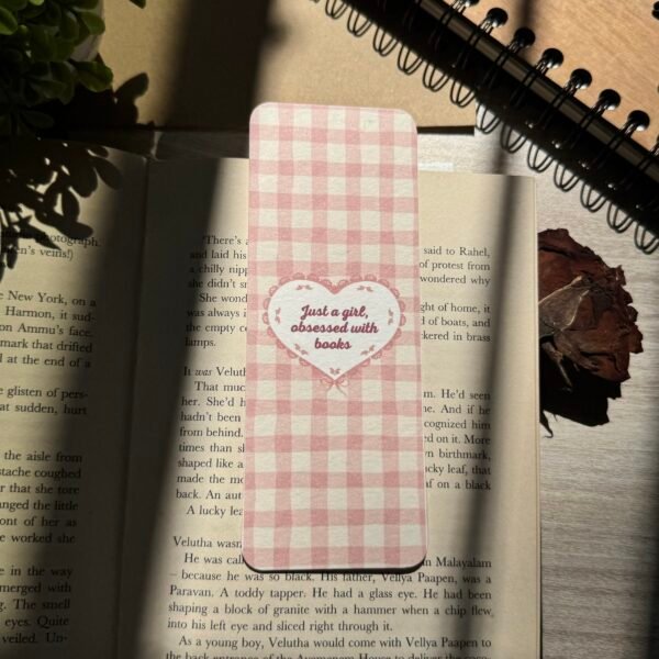 Just A Girl Obsessed With Books - Bookmark